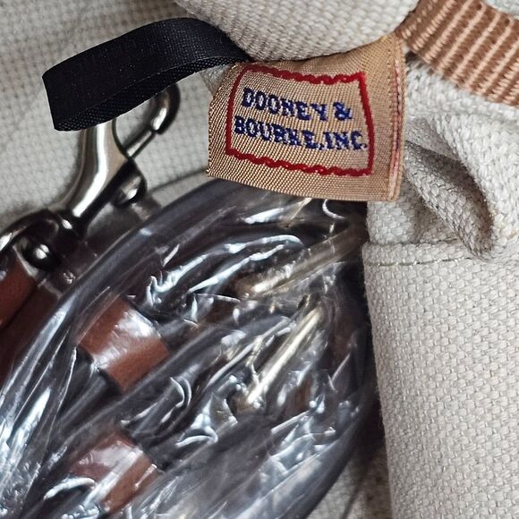 Dooney & Bourke Large Ostrich Embossed  Domed Satchel  Caramel Retail $368 - Picture 11 of 15